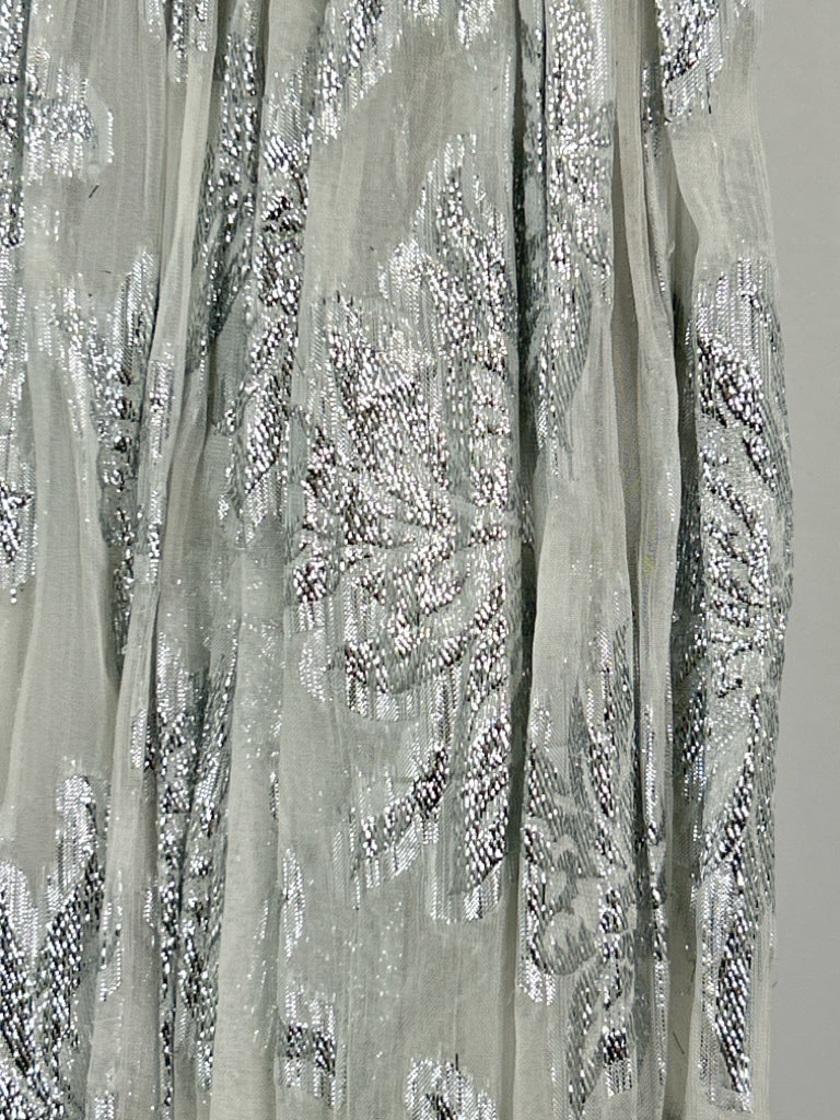 Muche et Muchette Size One Size WHITE AND SILVER Women's Skirt