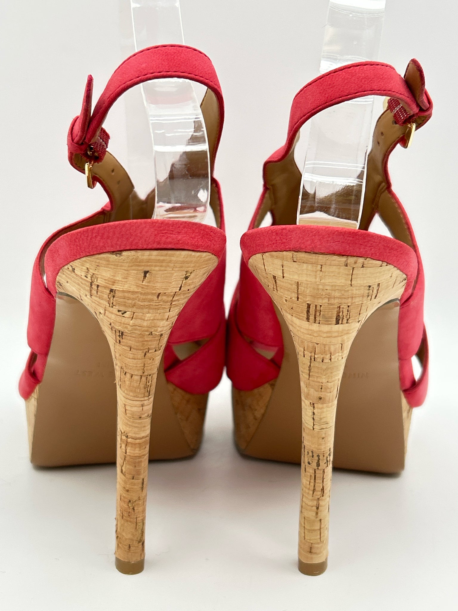 NINE WEST Size 11M salmon Women Sandal NWOB