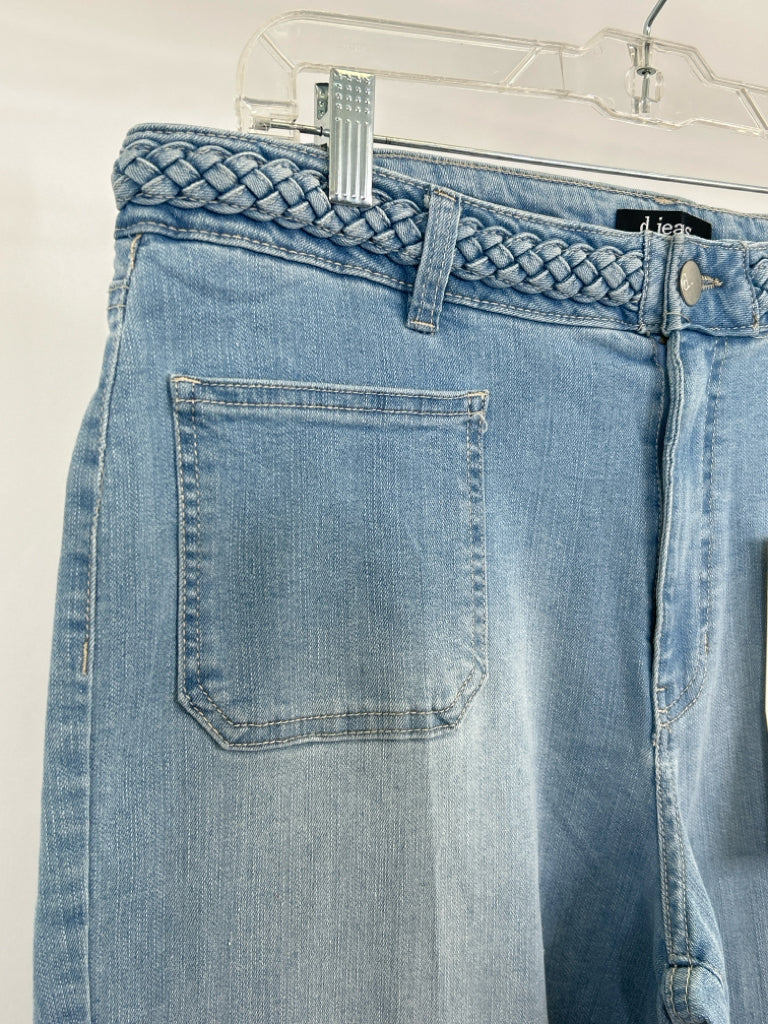 D. JEANS Size 14 BLUE DENIM Women's jeans