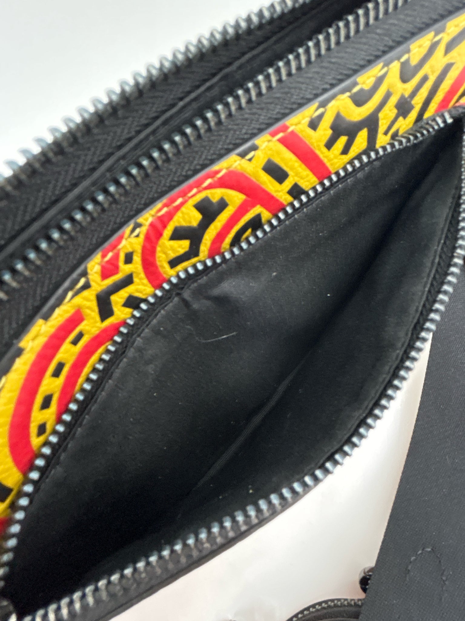 COACH YELLOW AND BLACK Women Purse