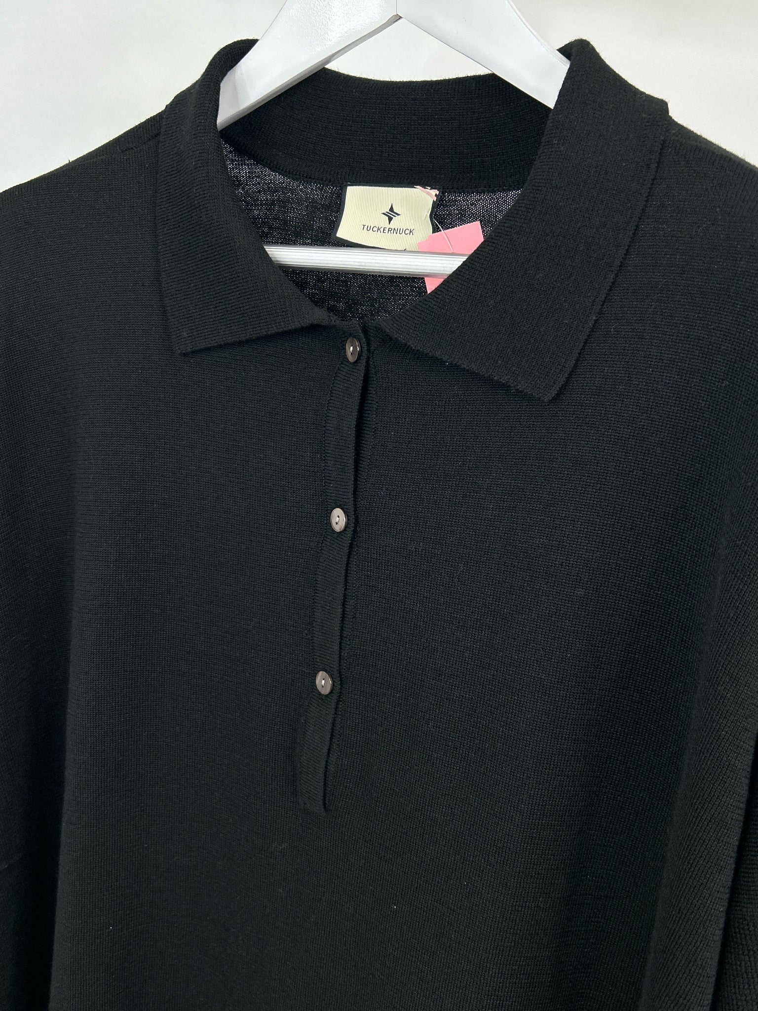 TUCKERNUCK Size XL/XXL Black Women Sweater