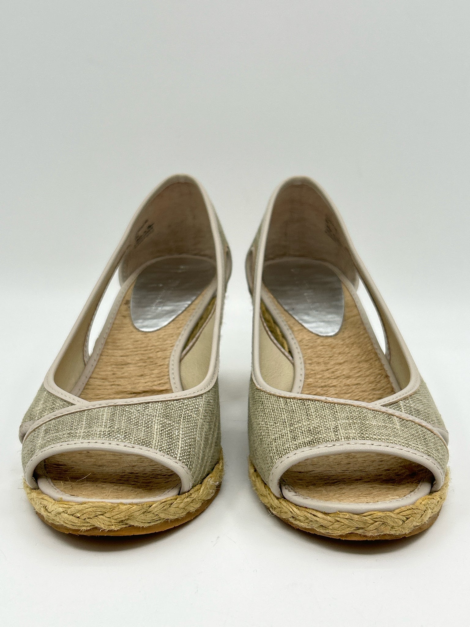 Donald J Pliner Size 8M LINEN Women Sandal