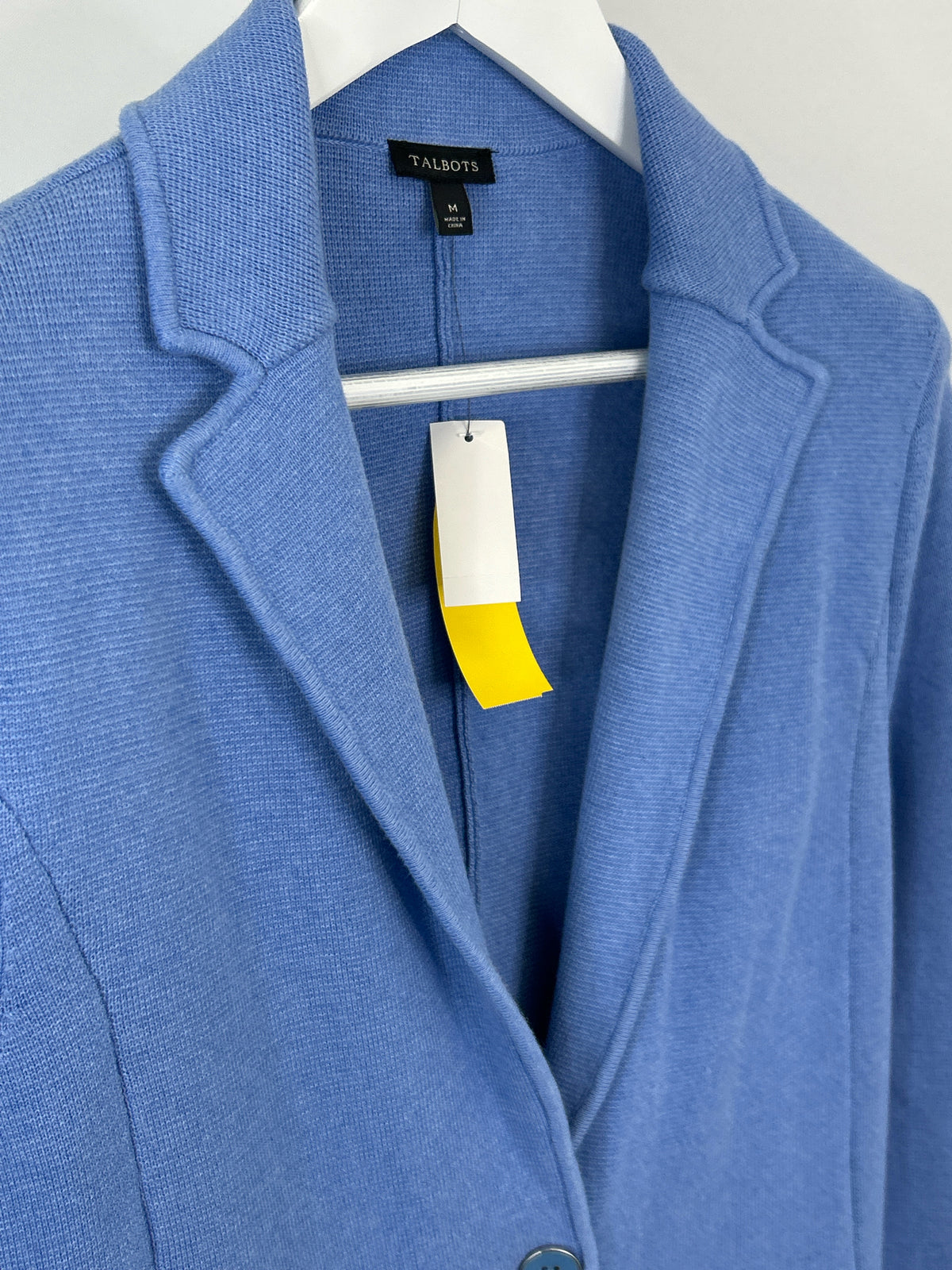 TALBOTS NWT Size M light blue Women Jacket