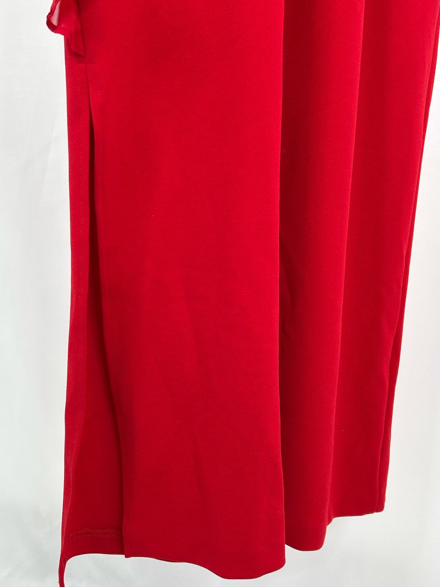 CONNECTED APPAREL Size 10P Red Women Dress