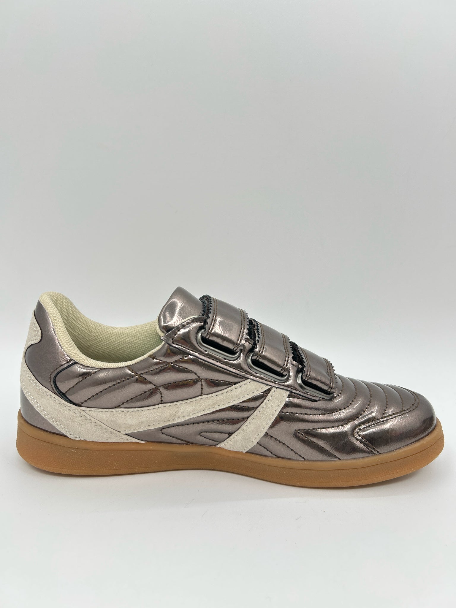 STEVE MADDEN Size 7M Pewter Women Sneakers