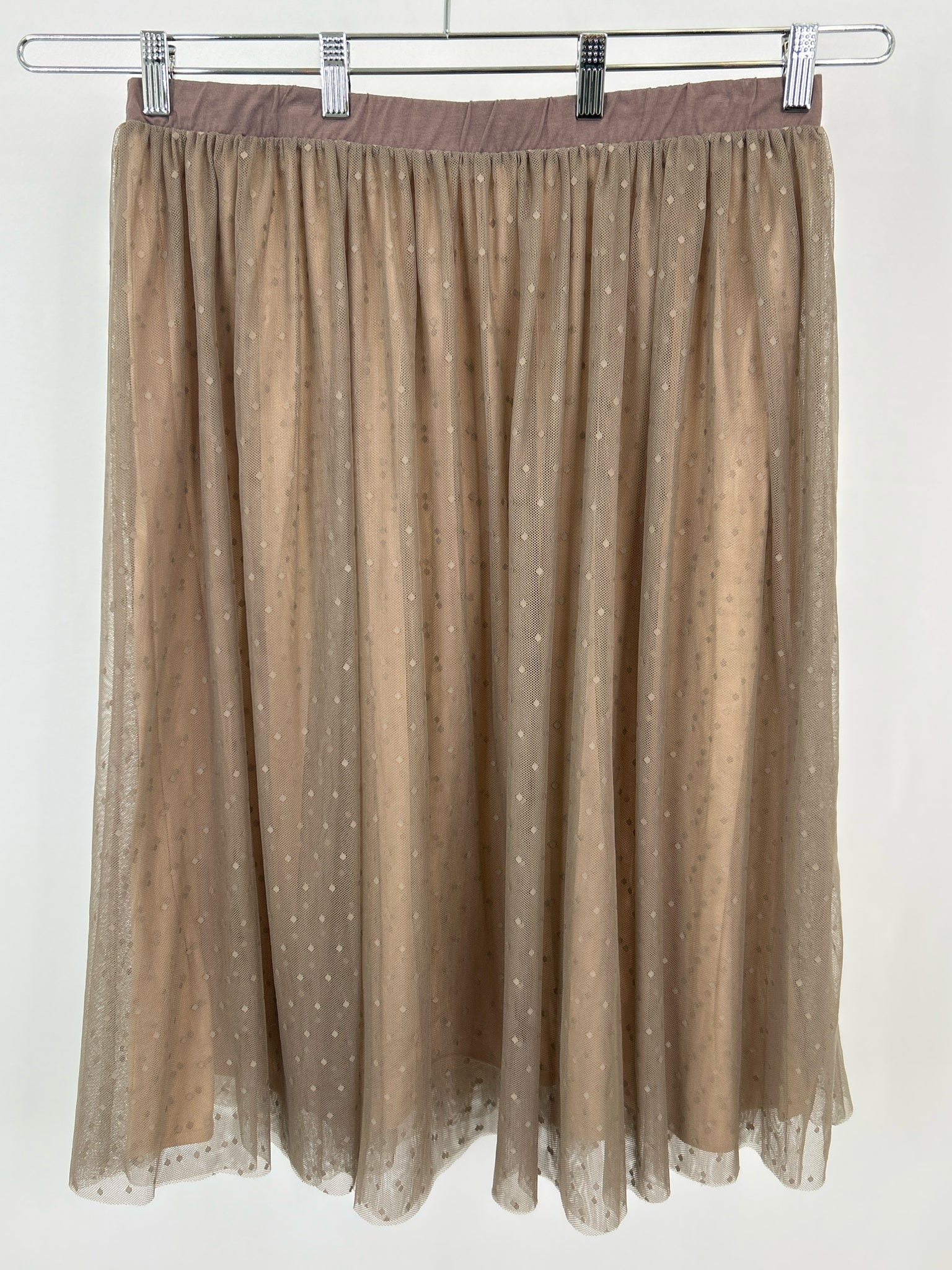 Garnet Hill Size XL Taupe Women Skirt