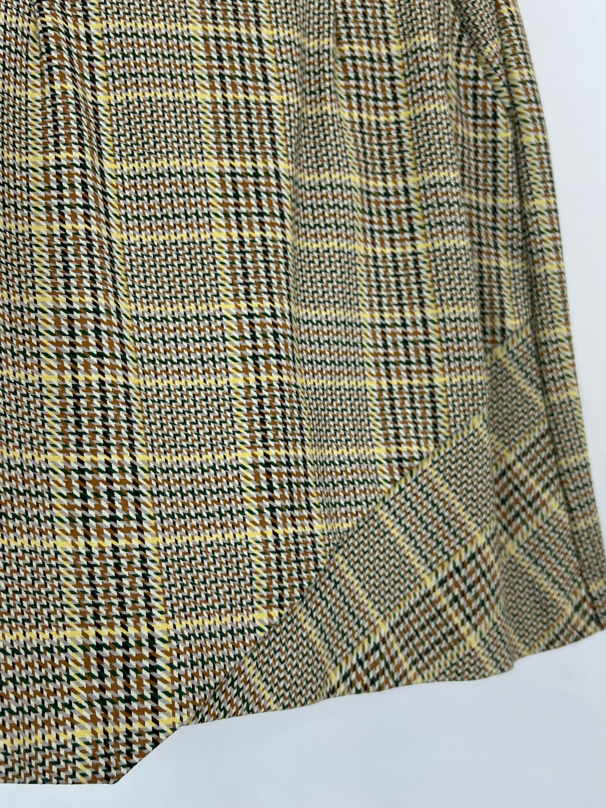 CABI Size M Brown Print Women Skirt