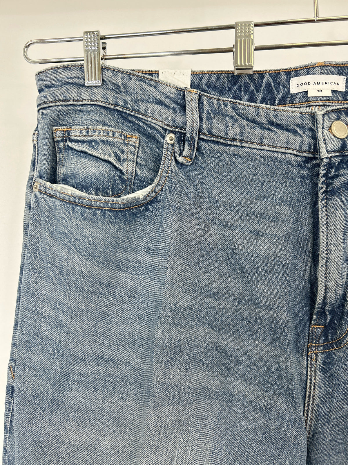 GOOD AMERICAN Size 18 BLUE DENIM Women jeans
