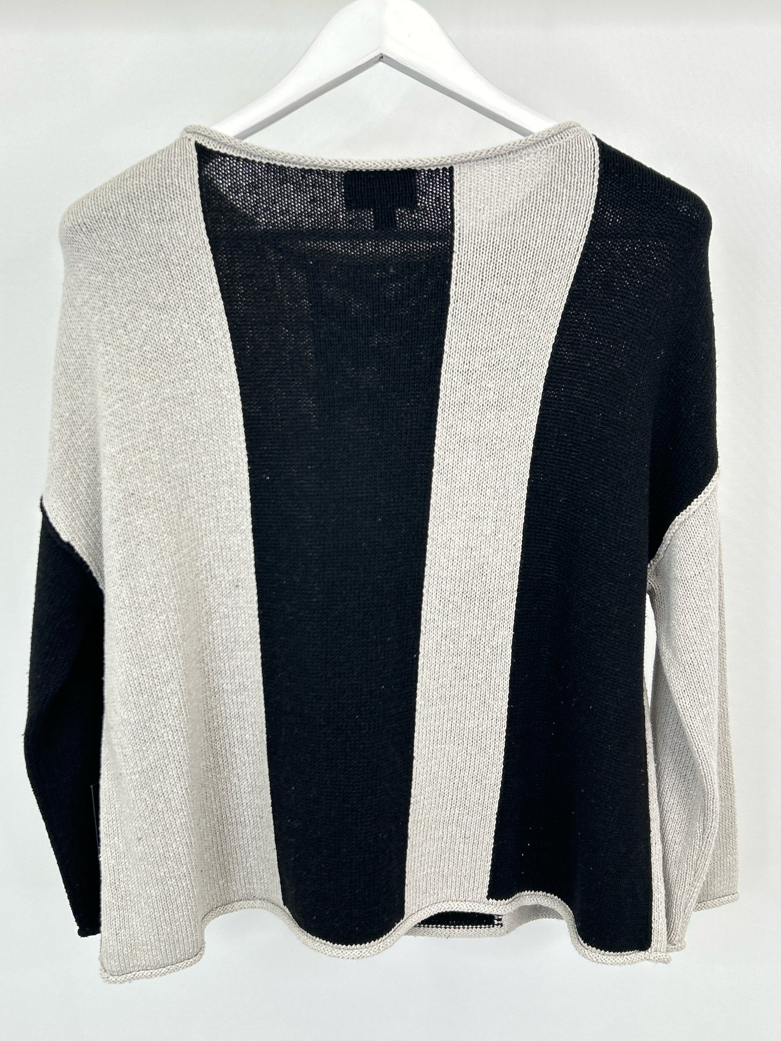 OLIVIA BY HABITAT CLOTHES Size S black and grey Women Sweater