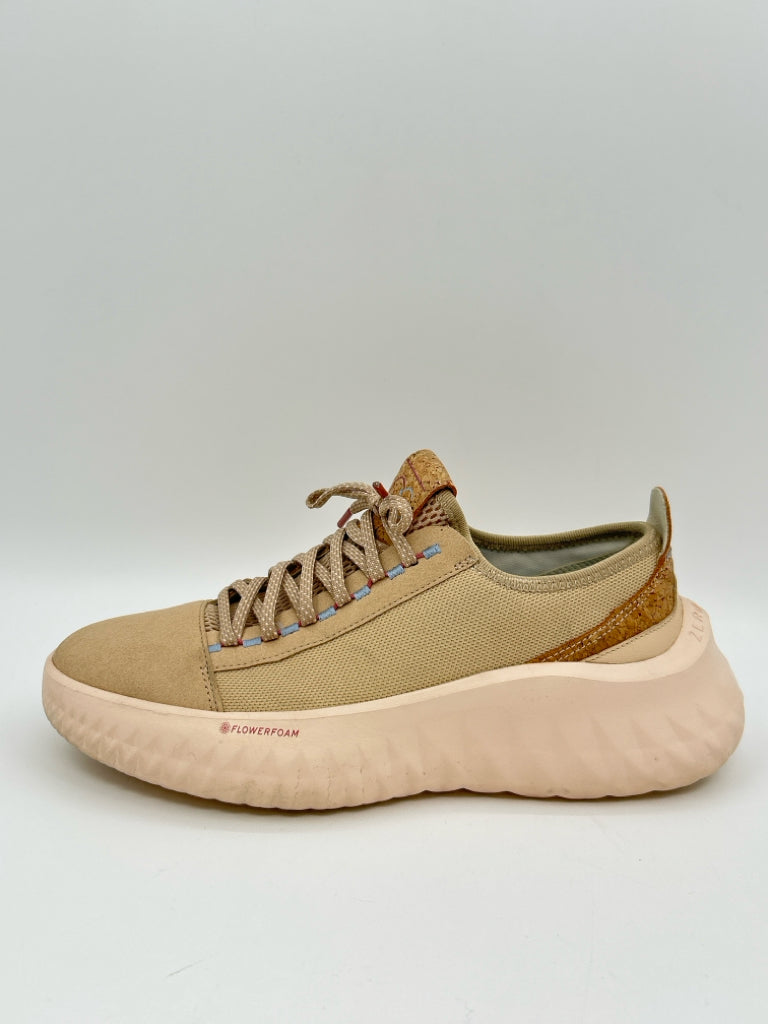 COLE HAAN Size 6.5B BEIGE AND PINK Women's Sneakers