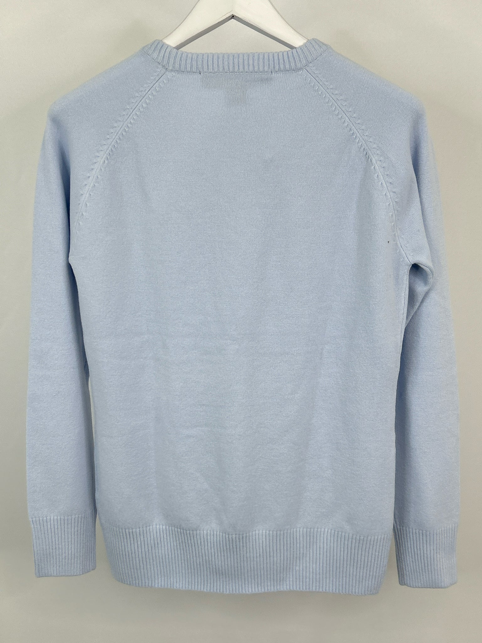FRENCH CONNECTION Size L Pale Blue Women Sweater NWT