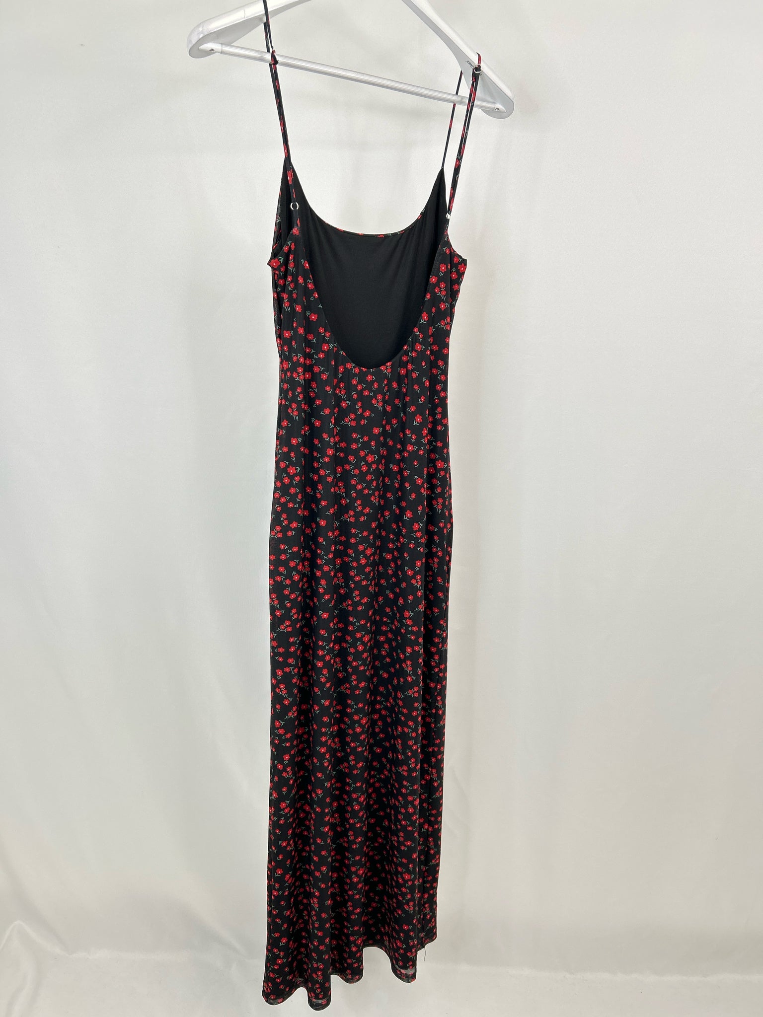 Princess Polly Size 8 Black & Red Women Dress