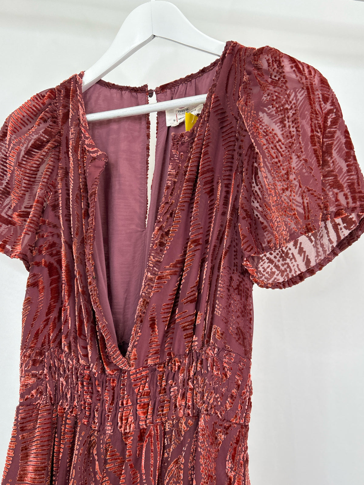 ANTHROPOLOGIE Size S Maroon Women Jumpsuit