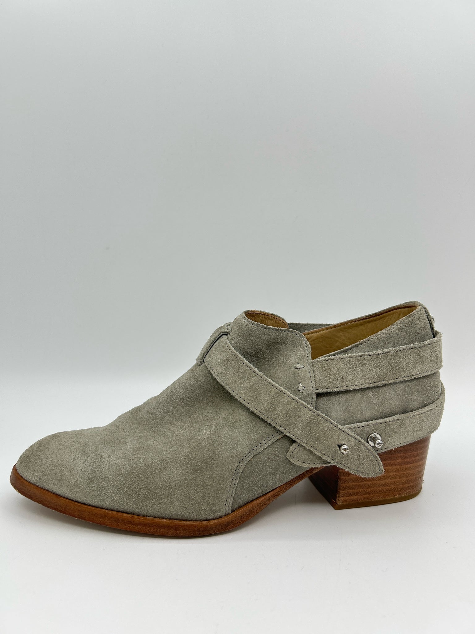 RAG & BONE Size 38.5 Gray Women Booties