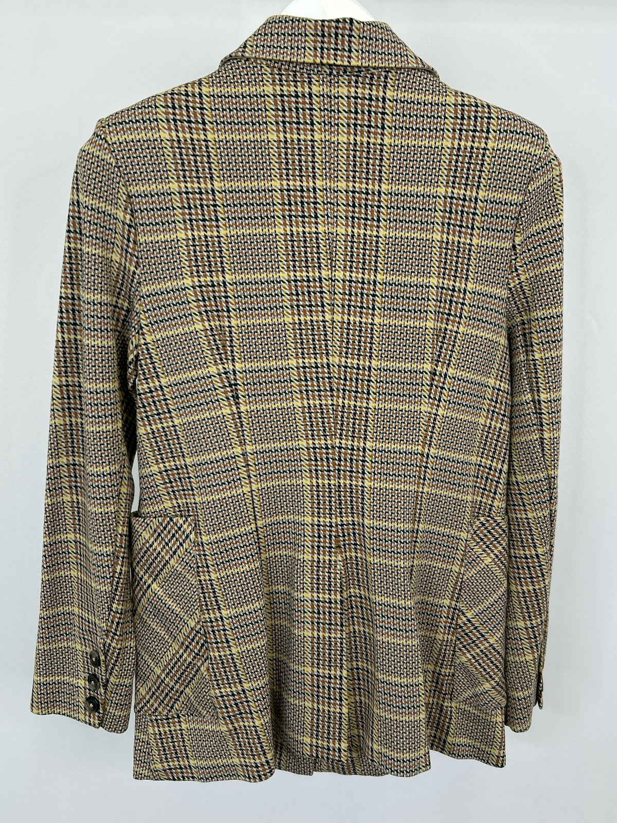 CABI Size 8 Brown Print Women Jacket