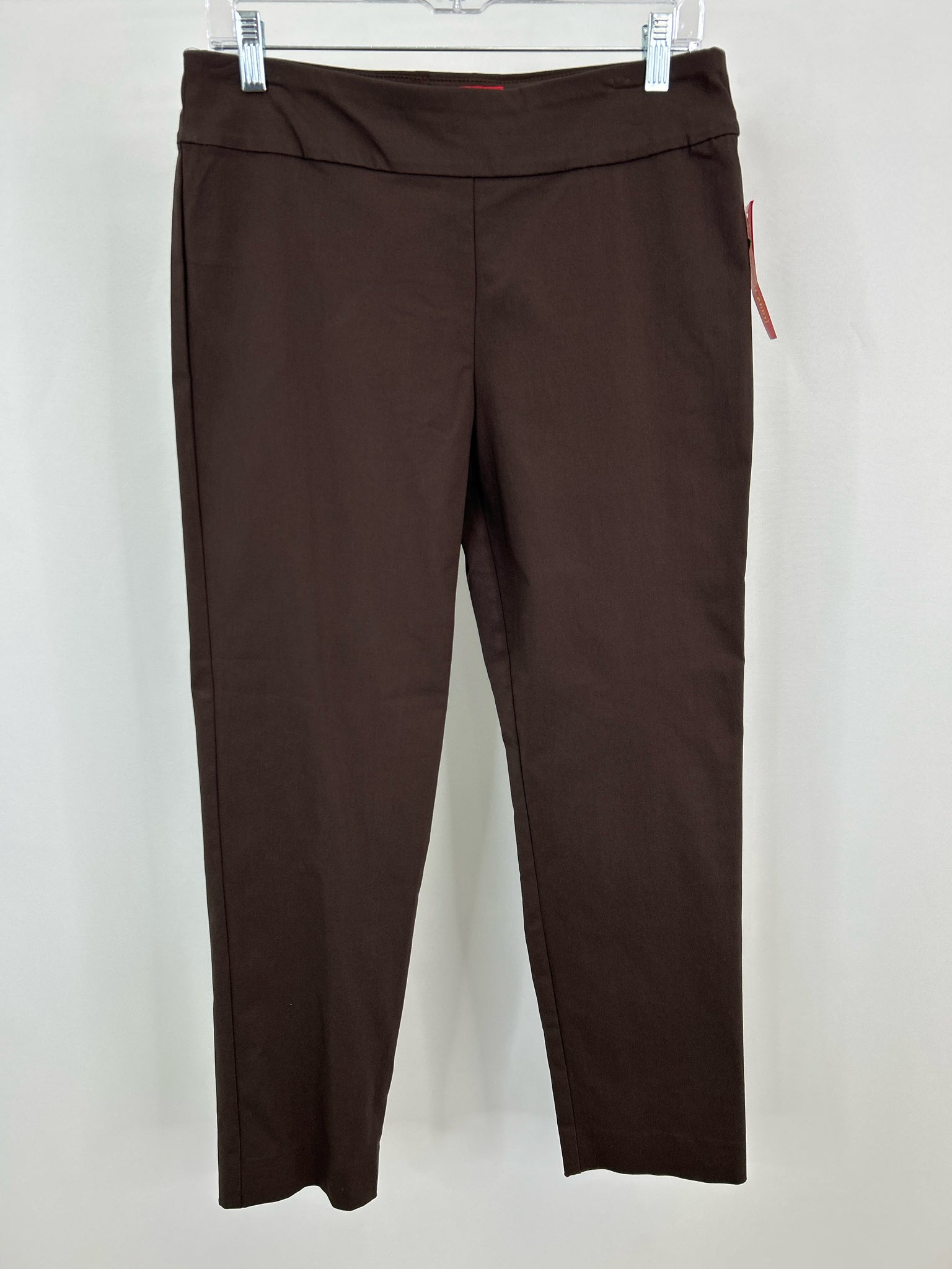 KRAZY LARRY Size 10 Brown Women Pants