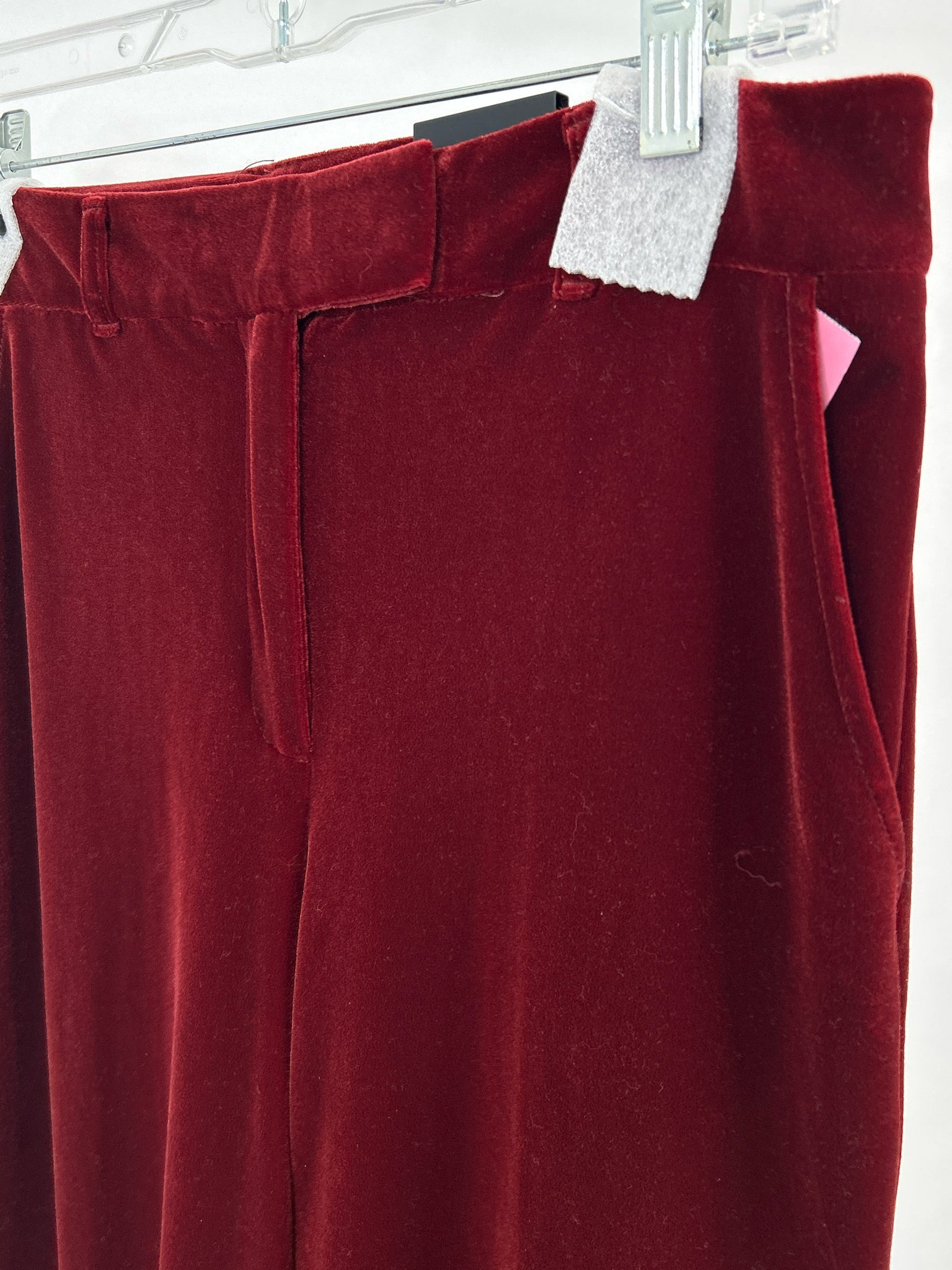White House Black Market Size 10 Maroon Women Pants