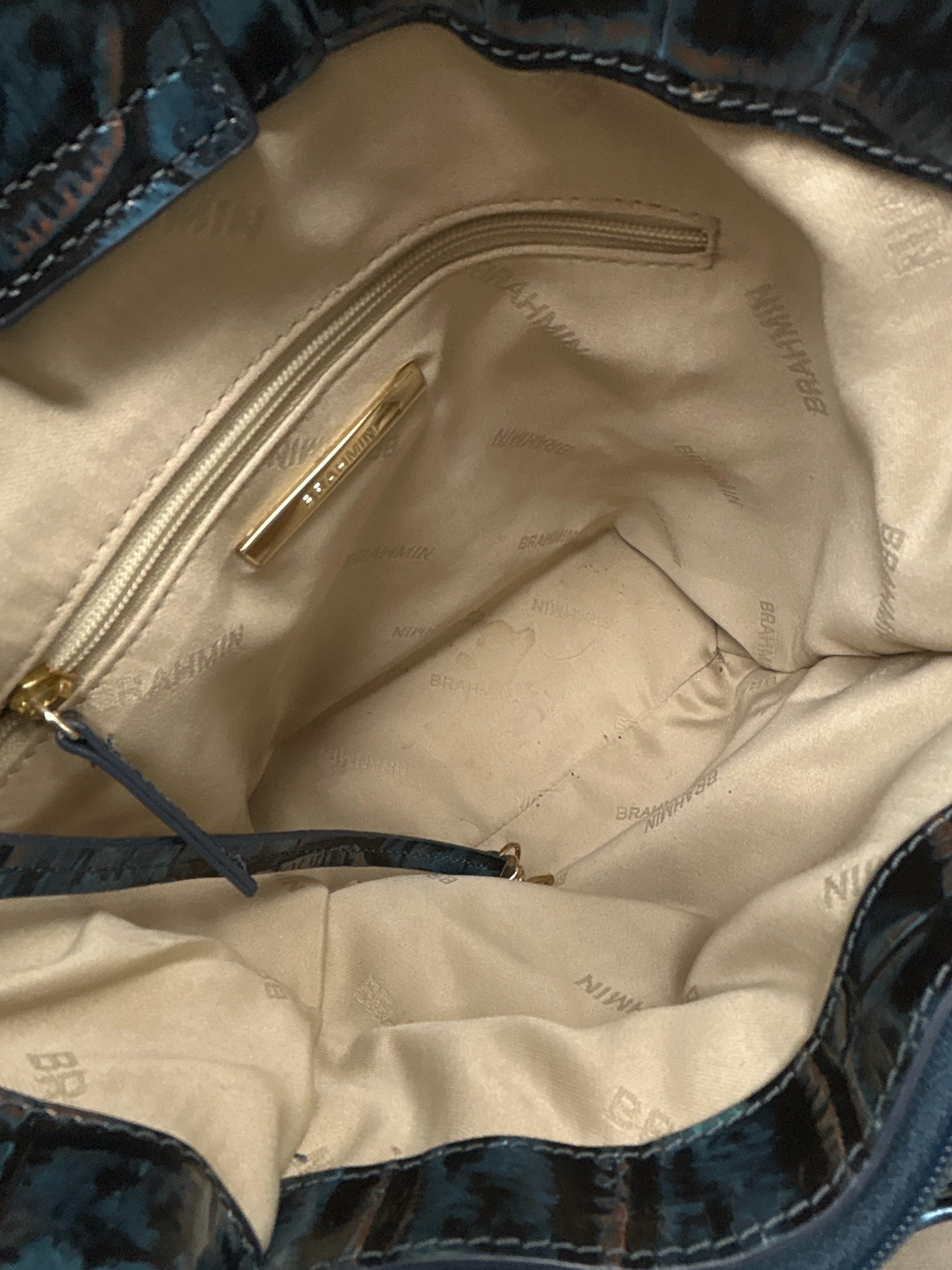 BRAHMIN BLUE AND GREEN Women Purse