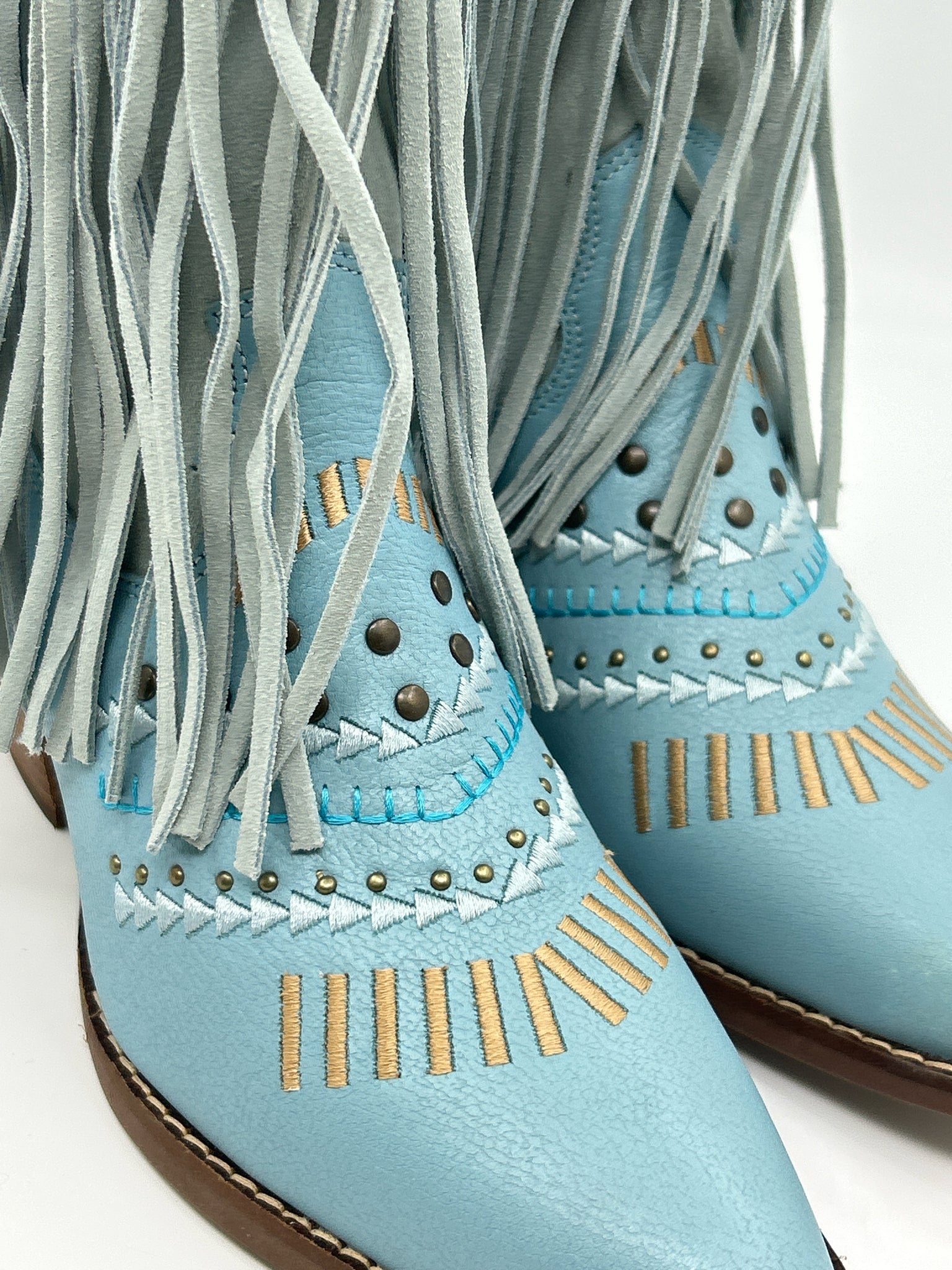 DINGO Size 7.5 Blue Women Boots