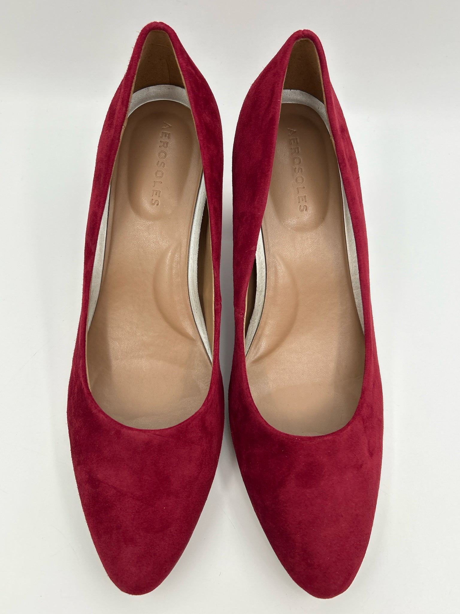 AEROSOLES Size 9.5B Red Women Pumps