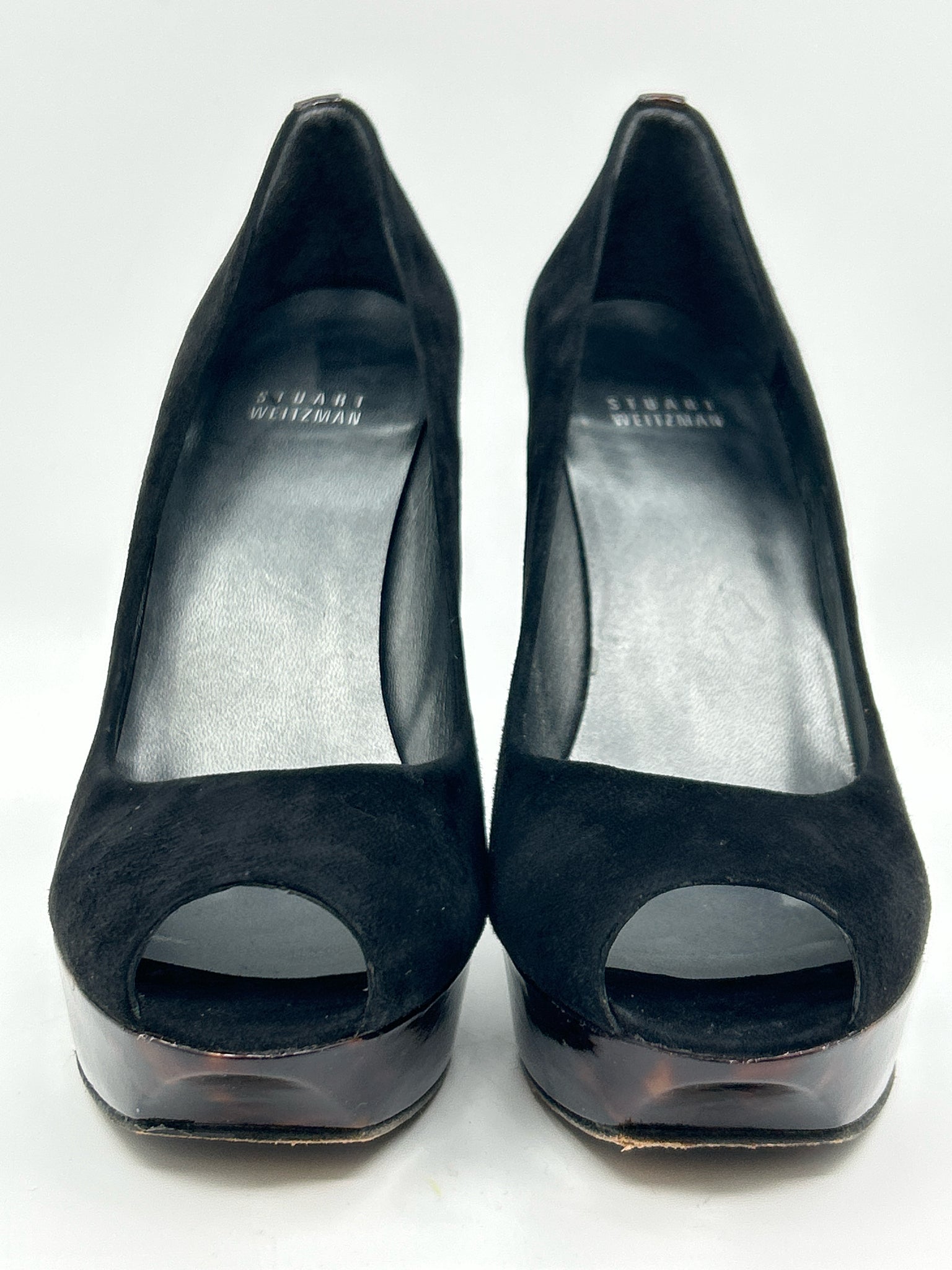 STUART WEITZMAN Size 8.5M Black Women Pumps