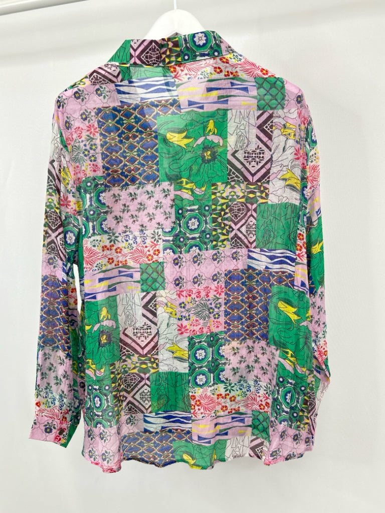 POL Size M Multi-Color Shirt NWOT