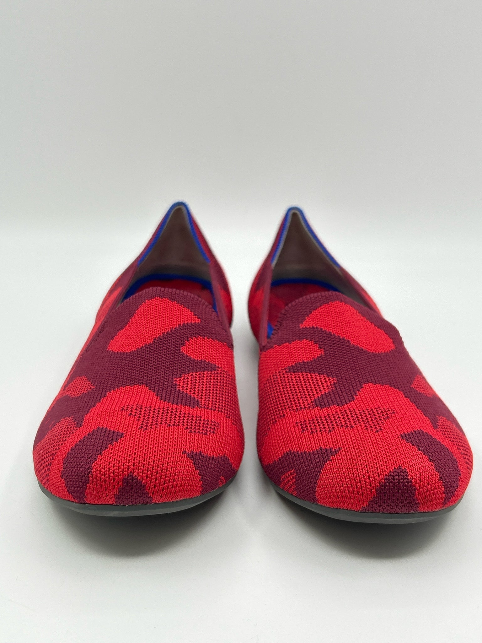 ROTHY'S Size 10 Red Print Women Flats