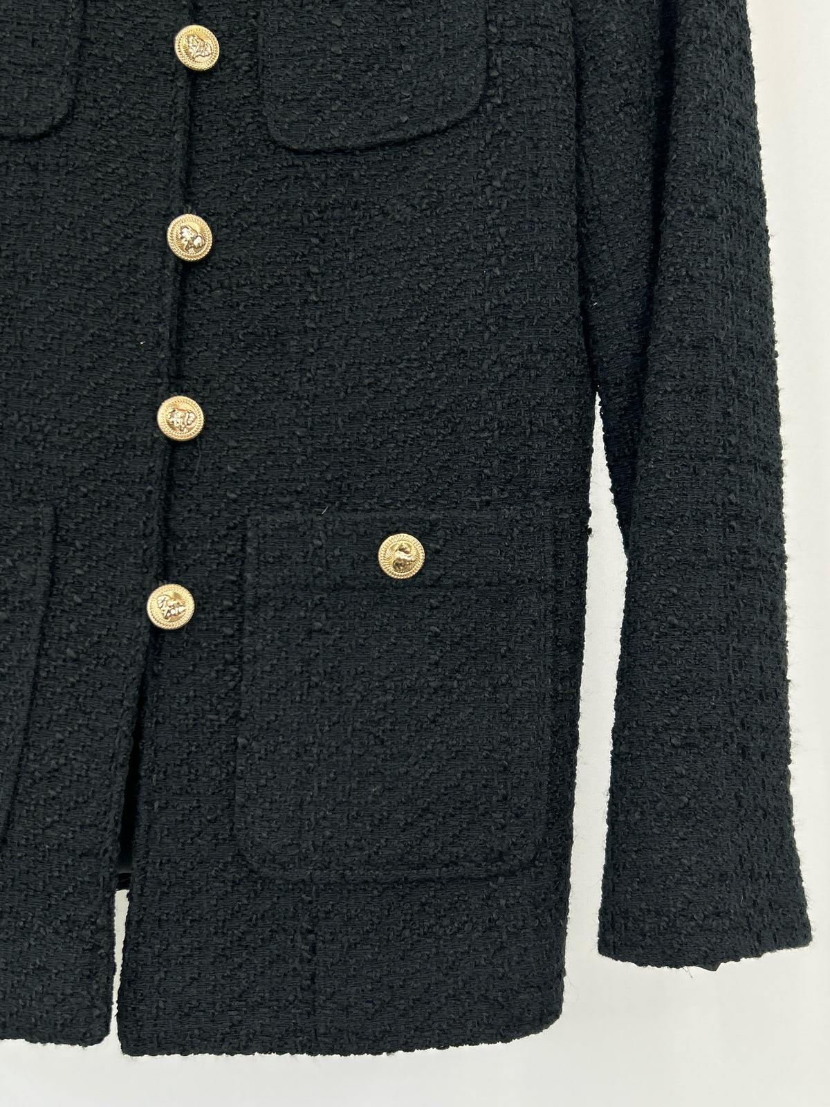 MNG Size 8 Black Women Jacket