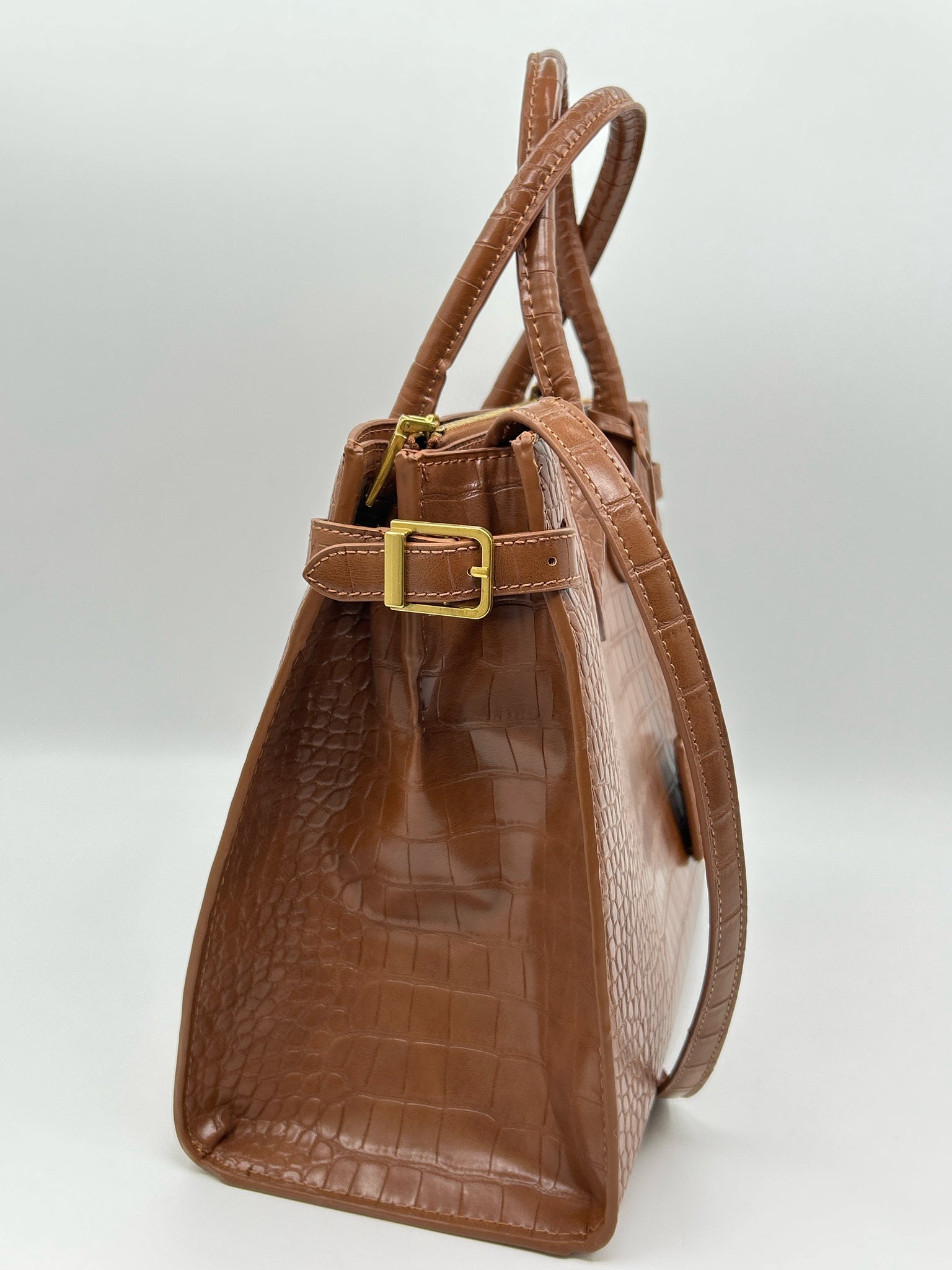 MNG Brown Women Tote