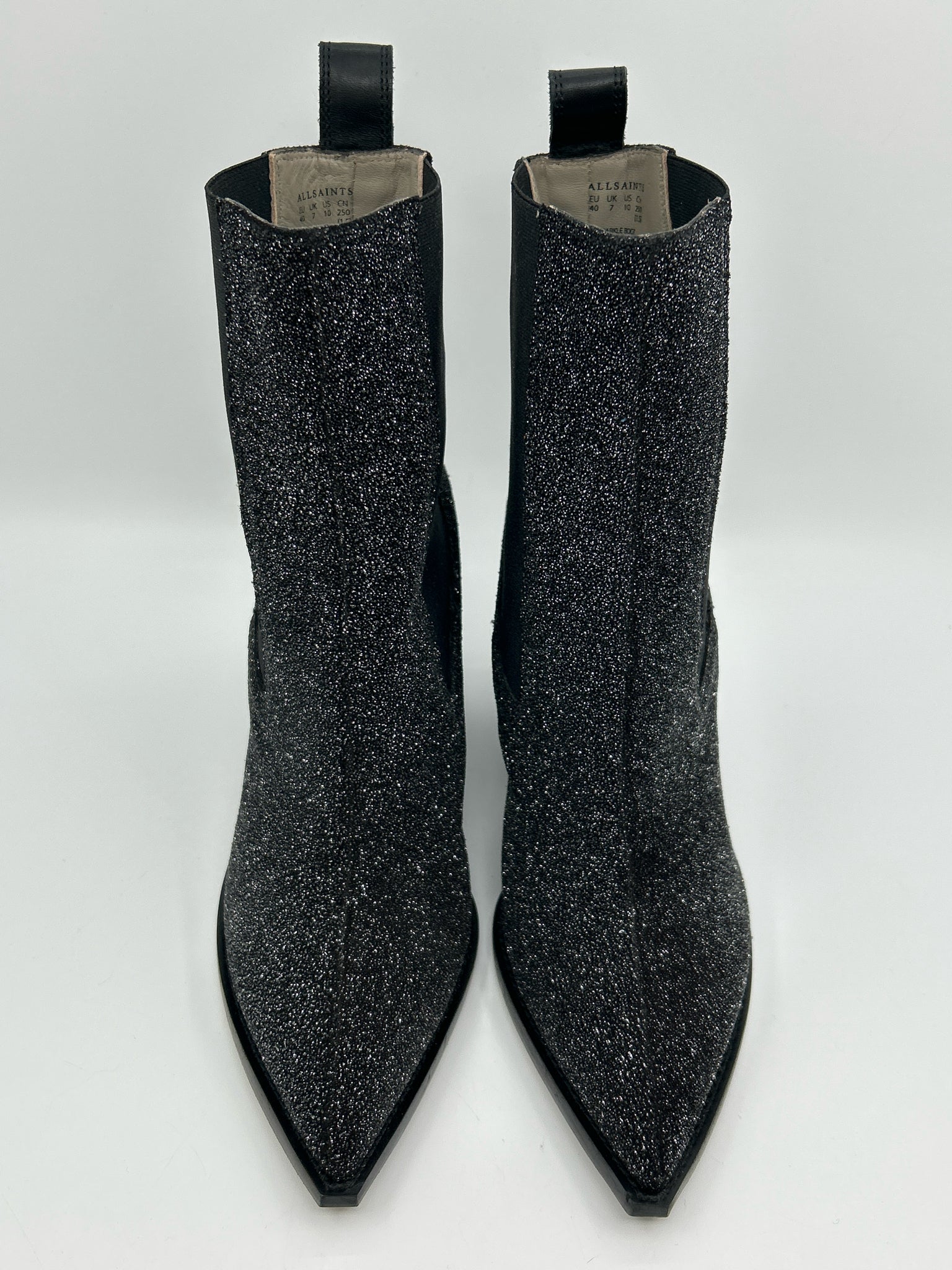 ALLSAINTS Size 40 Black Women Boots