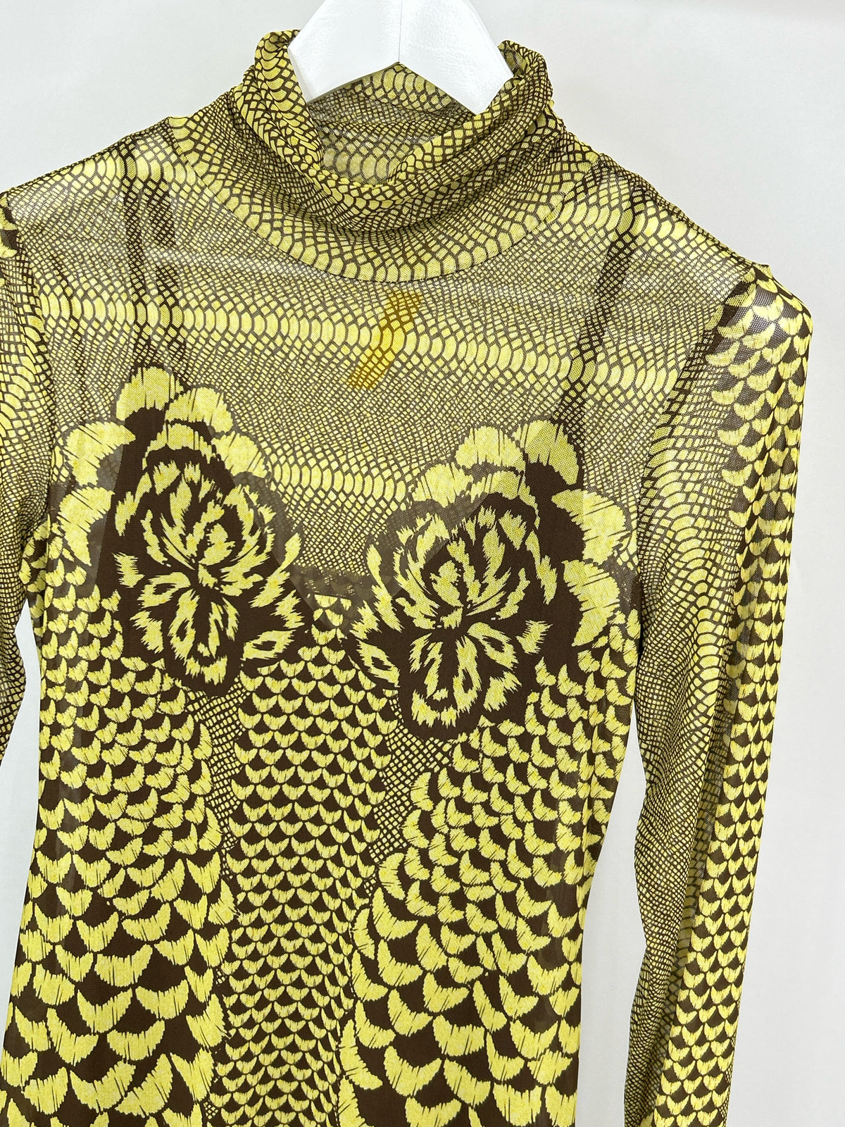 AFRM Size L Yellow and brown Women Dress