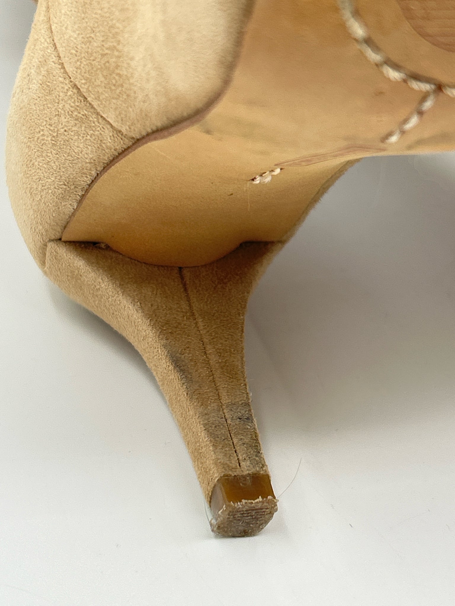 VINCE CAMUTO Size 7.5M Beige Women Booties