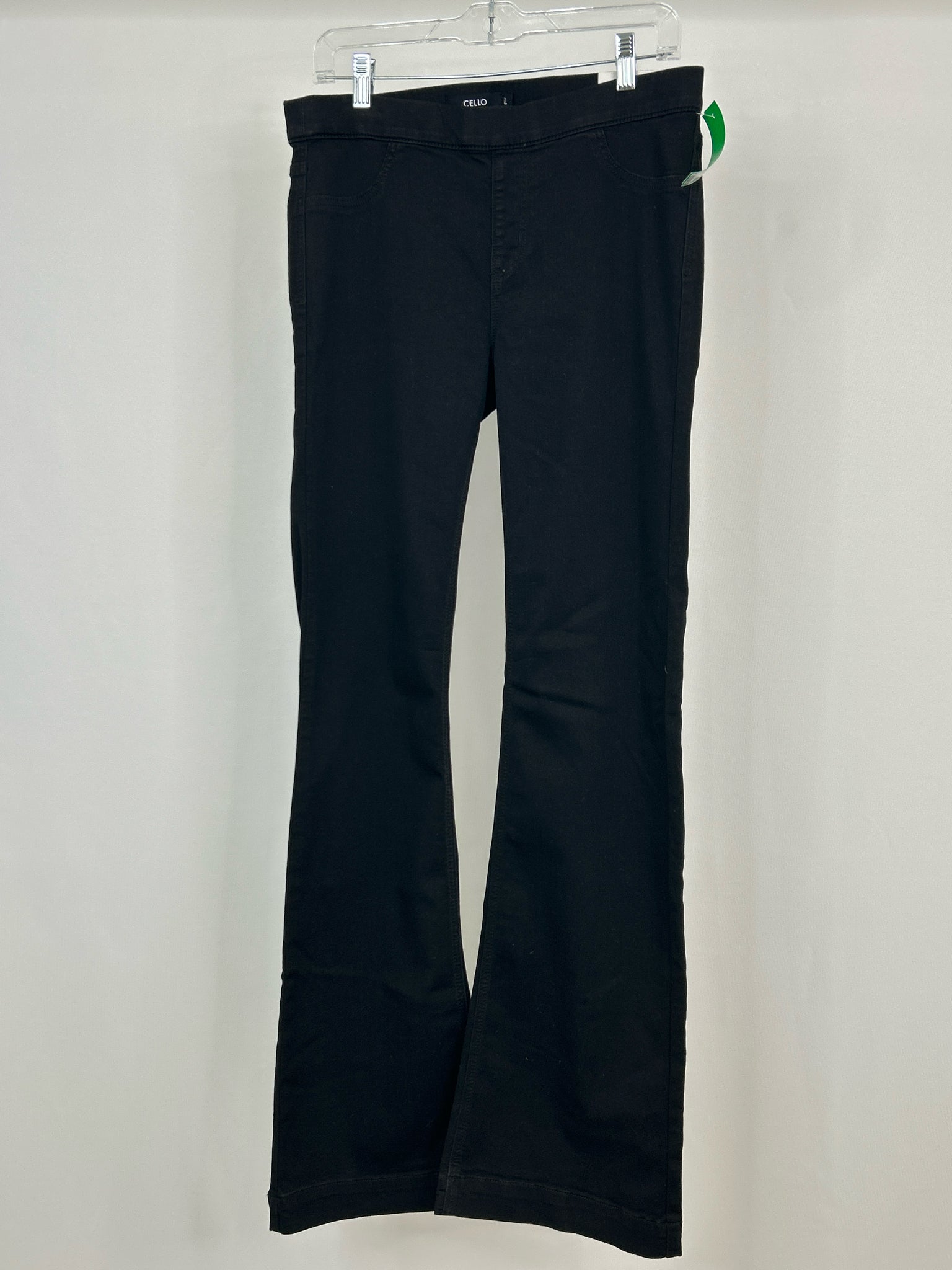 CELLO NWT Size L BLACK DENIM Women jeans
