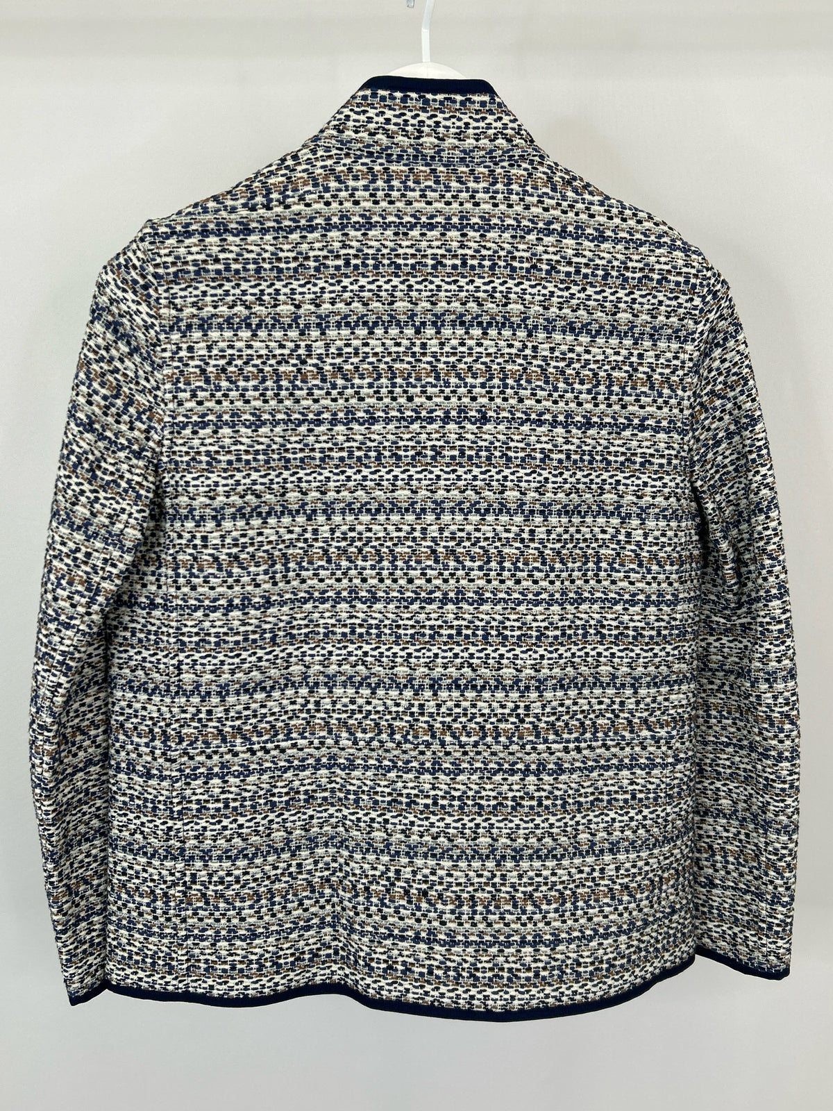 LAFAYETTE 148 Size S BLUE AND CREAM Women Jacket