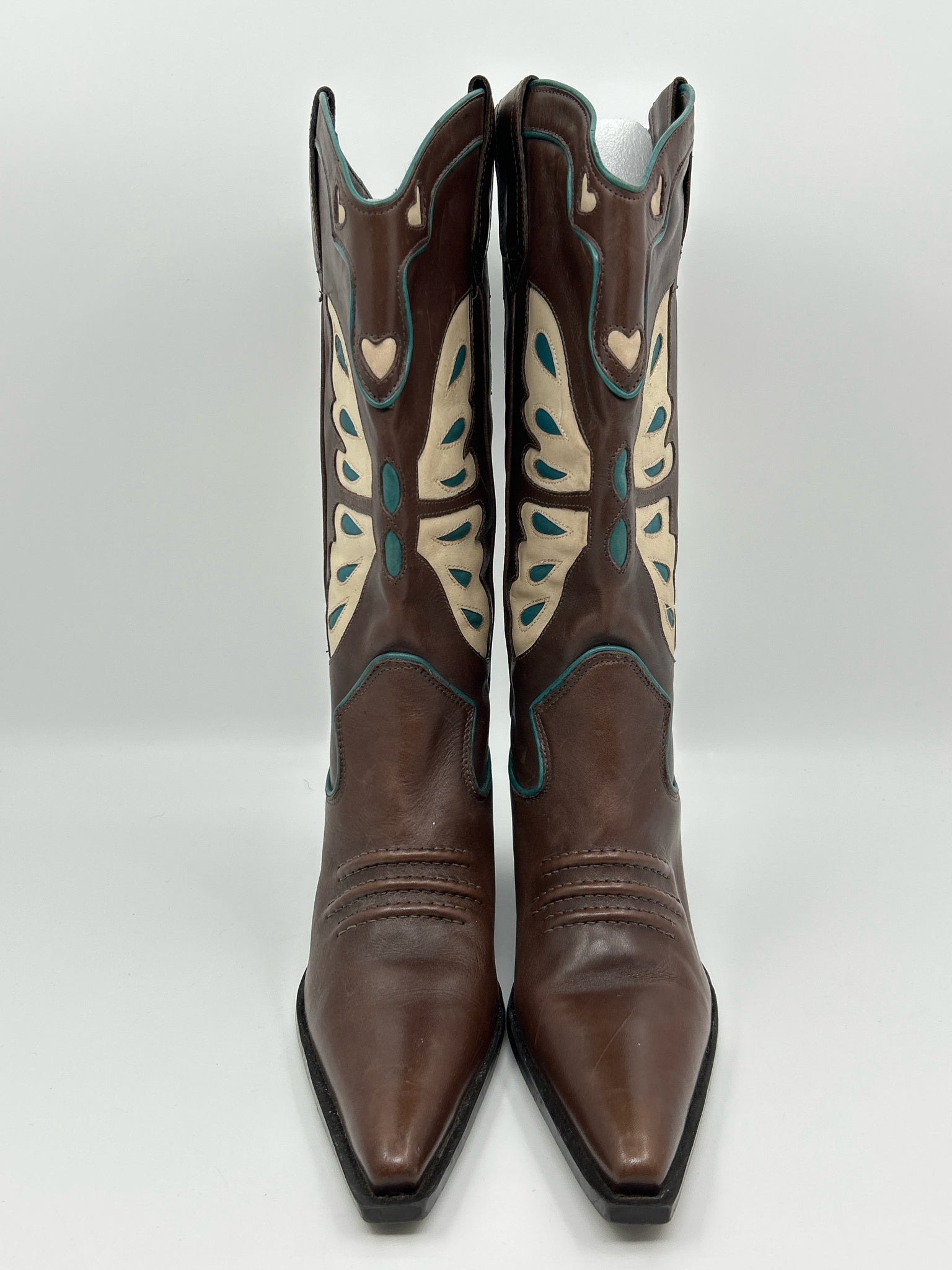 NINE WEST Size 7.5M Brown Women Boots