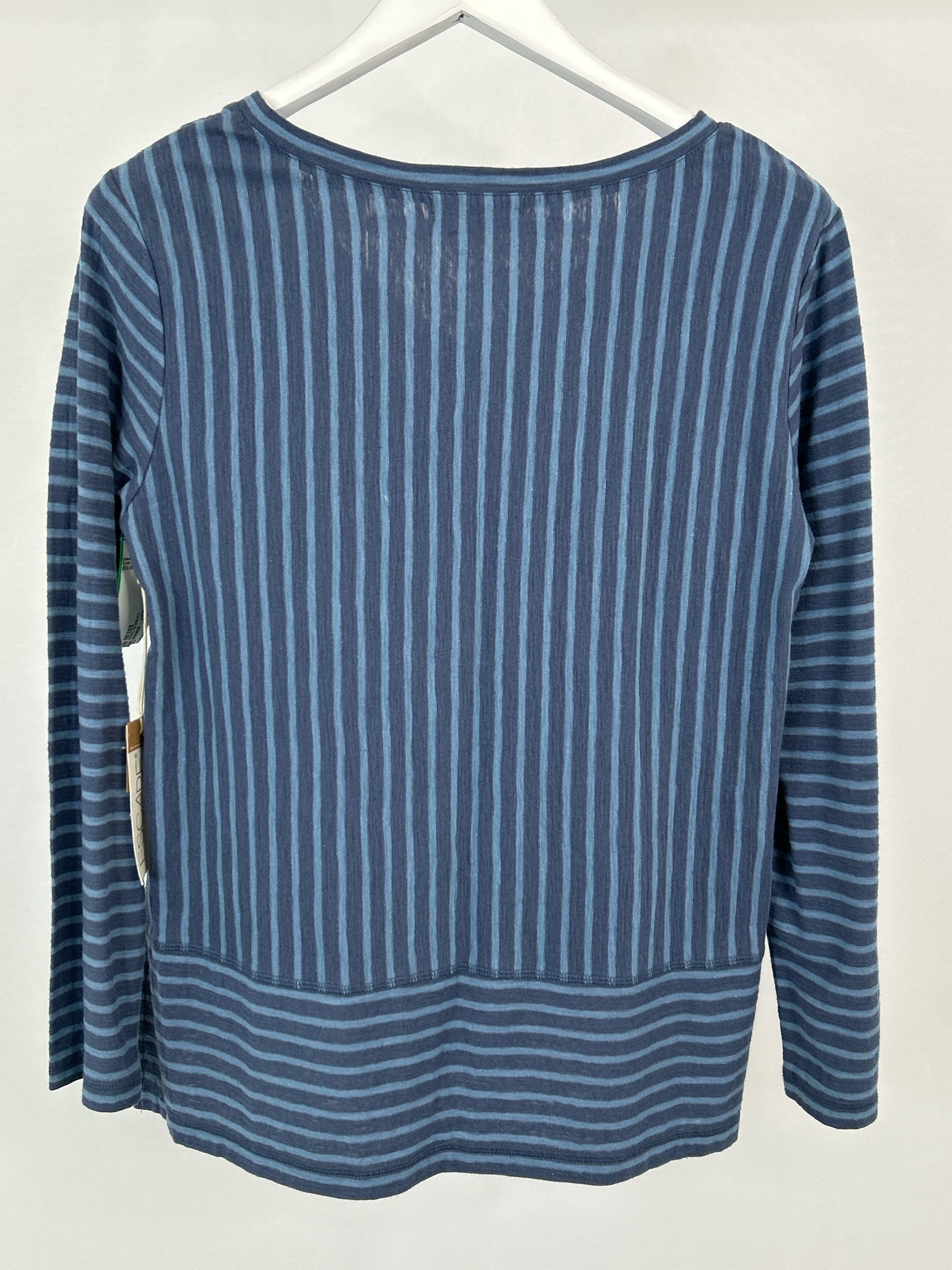 Escape by Habitat Clothes Size S Blue Striped Women T-shirt