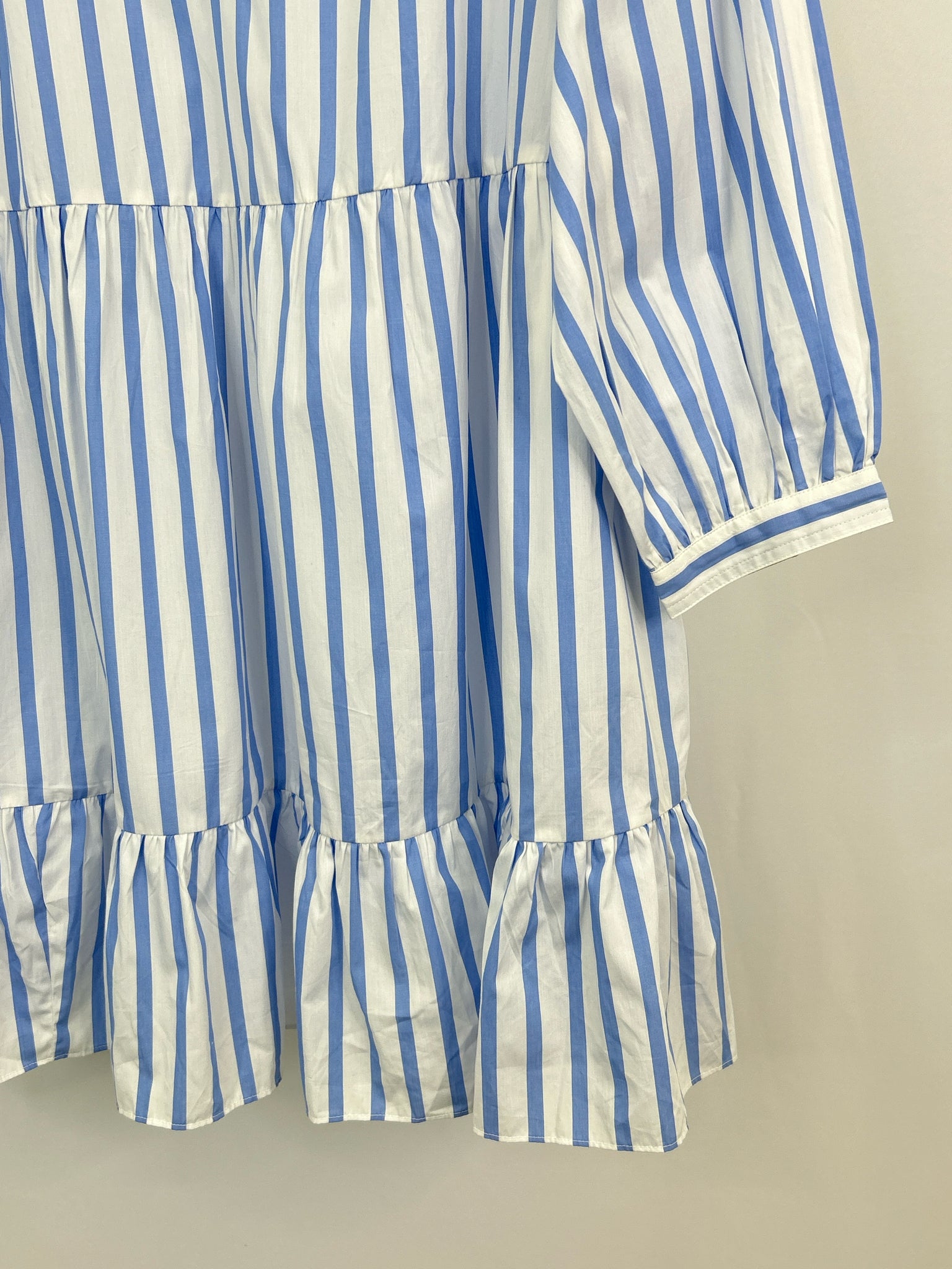 J CREW Size 3X blue and white Women Dress