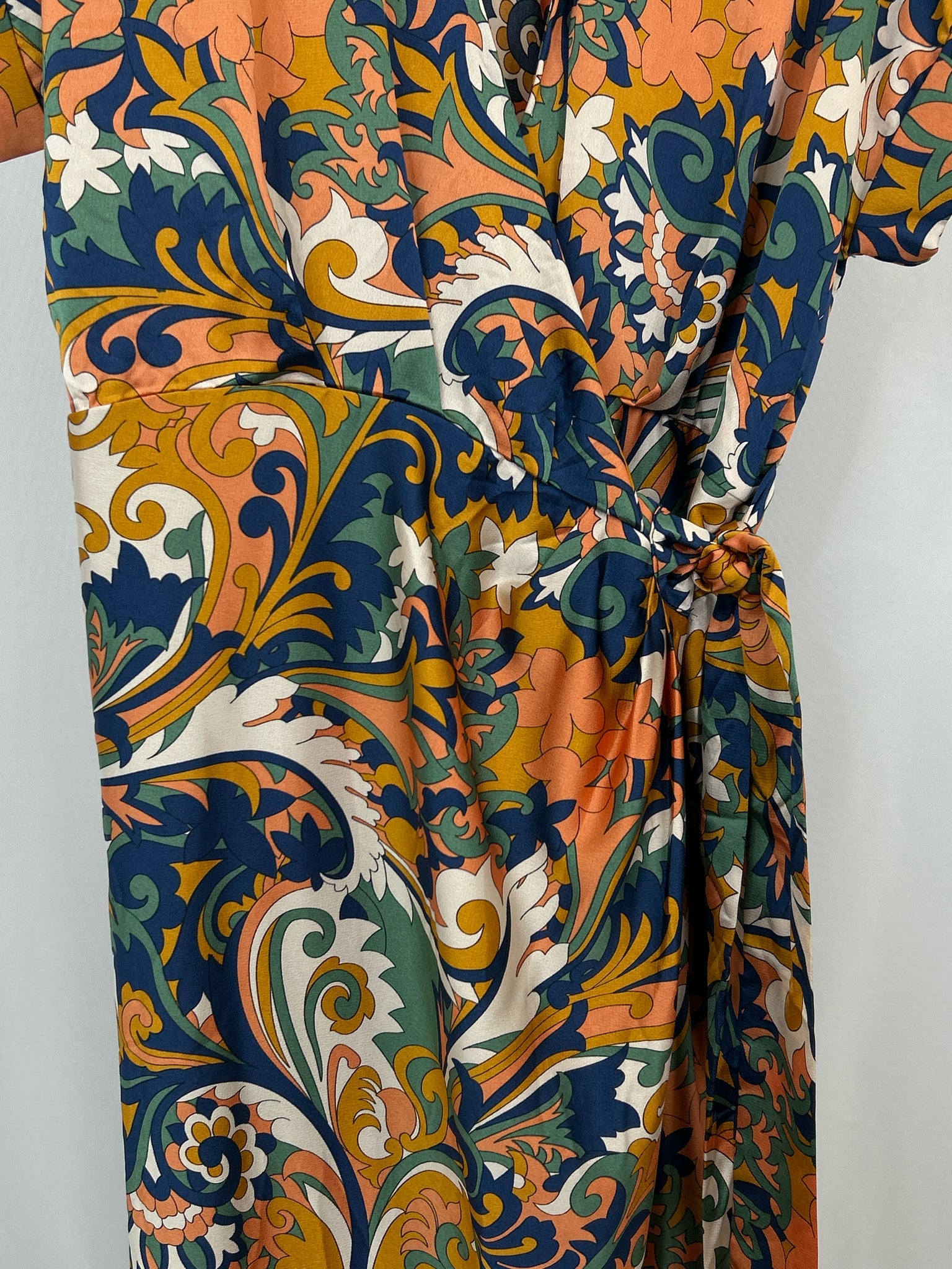 FAB'RIK Size M Multi-Color Women Dress NWT