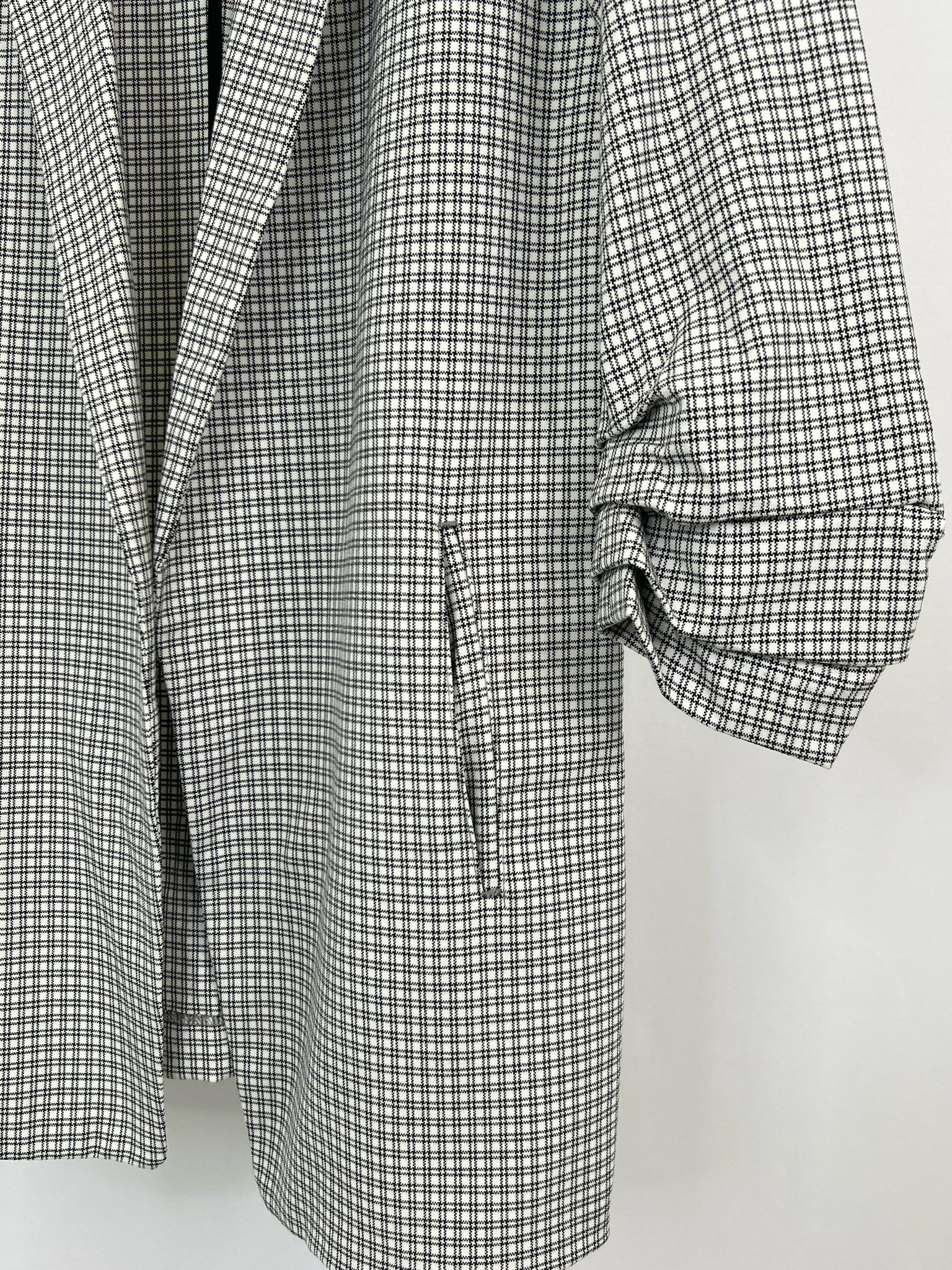 RACHEL ZOE Size L White and black Women Blazer