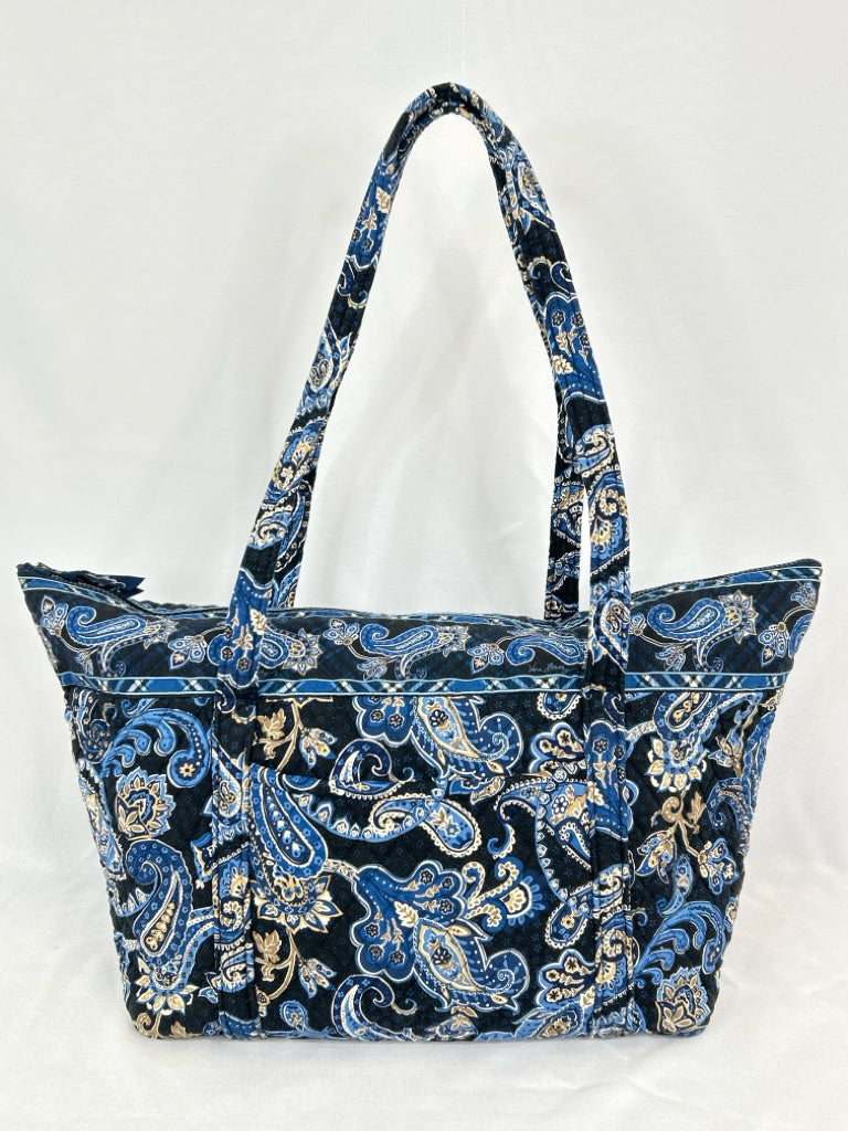 VERA BRADLEY Navy Print Women's Tote