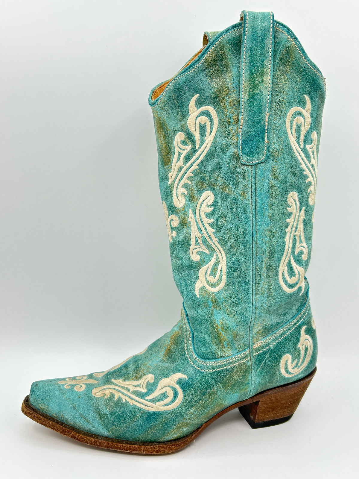 CORRAL Size 9M TURQUOISE Women Boots
