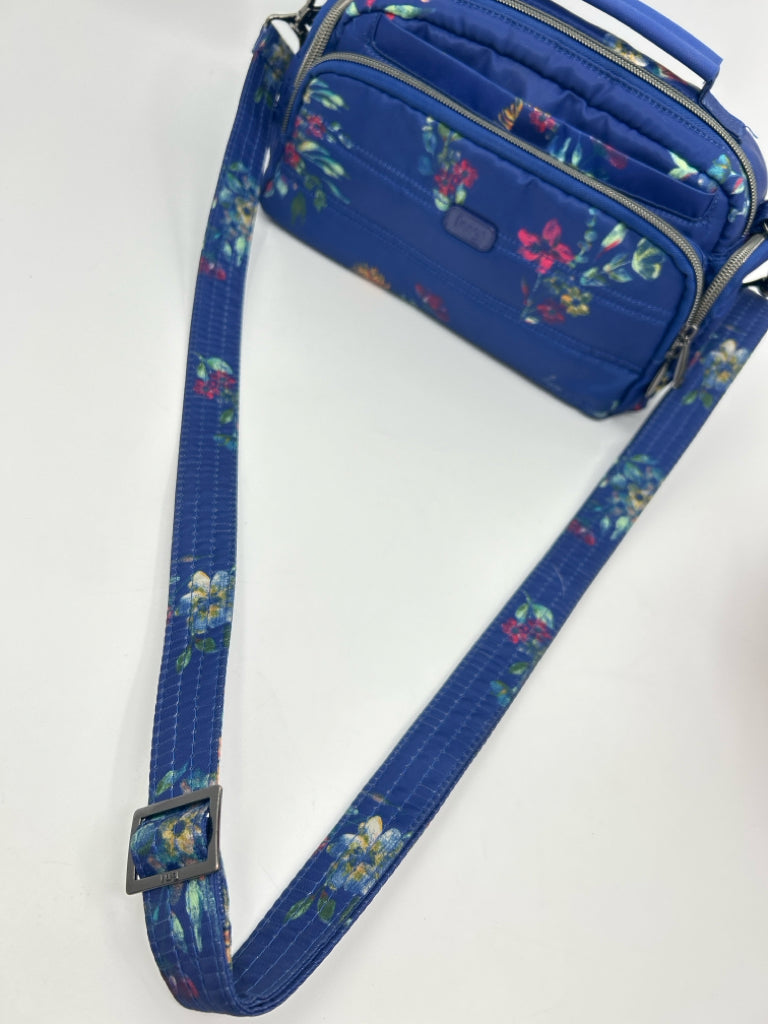 LUG Blue floral Purse