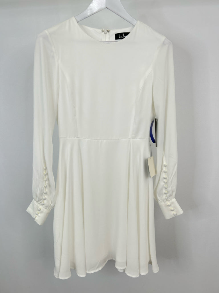 LULU'S Size S White Women's Dress