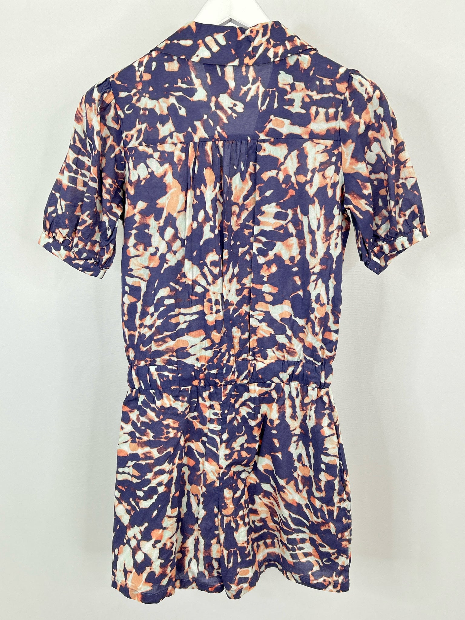 TART Size S Purple Print Women Romper