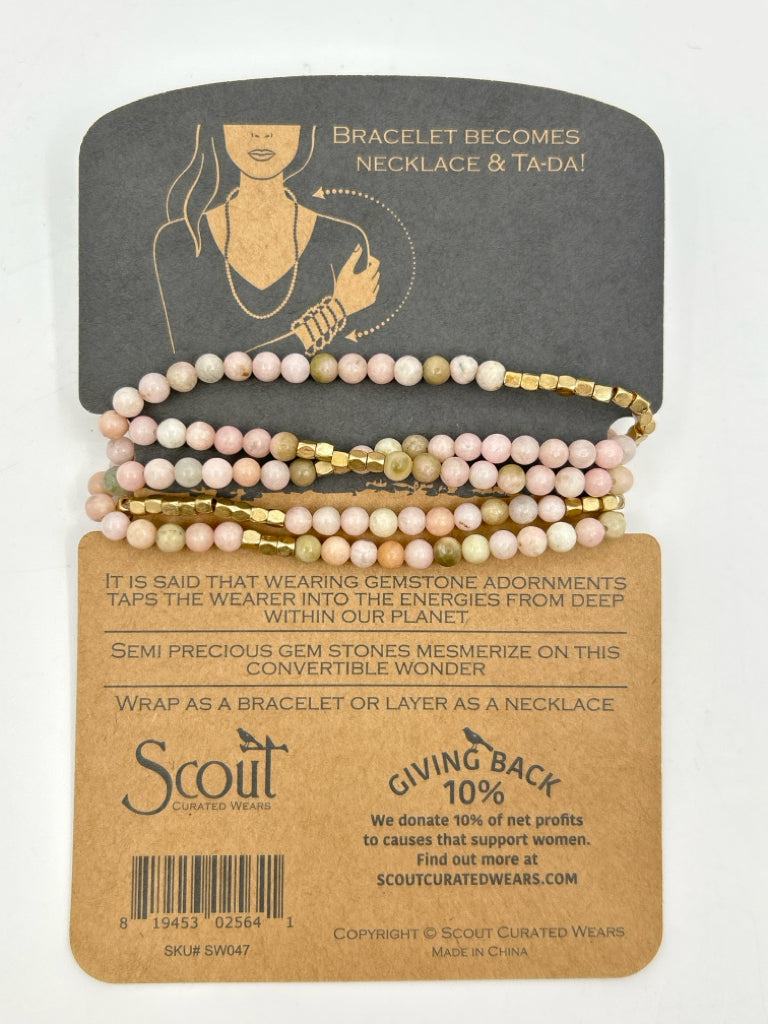 SCOUT CURATED WEARS Women Size One Size Pink Bracelet Necklace