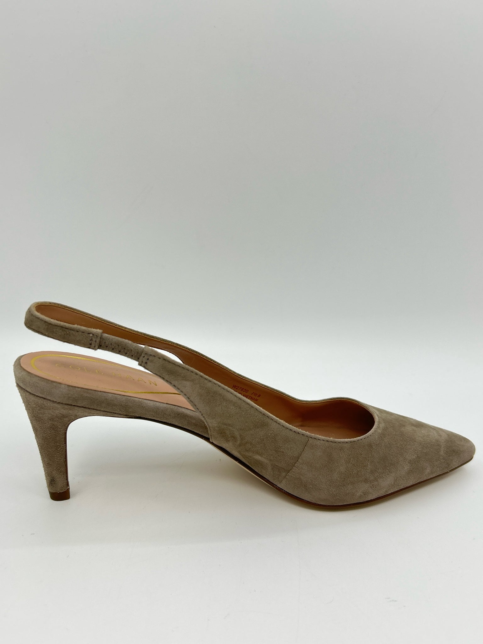 COLE HAAN Size 7.5B Taupe Women Pumps