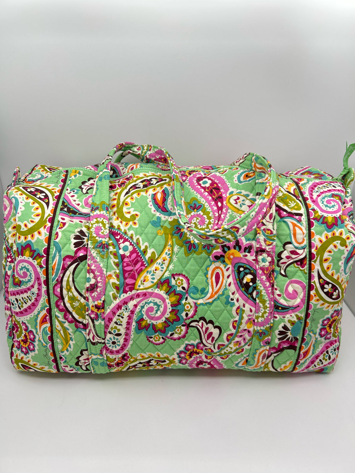 VERA BRADLEY Green Print Luggage