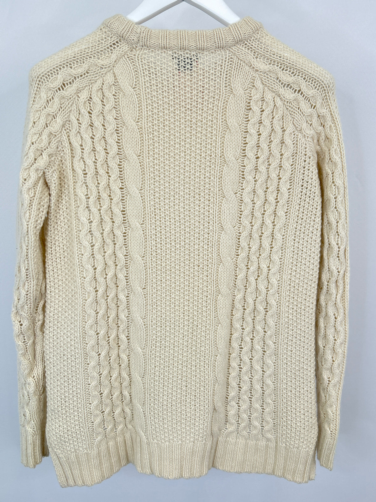 THEORY Size SP Cream Women Sweater