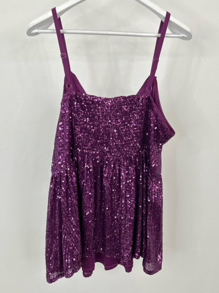 TORRID Women Size 2X Purple Camisole NWT