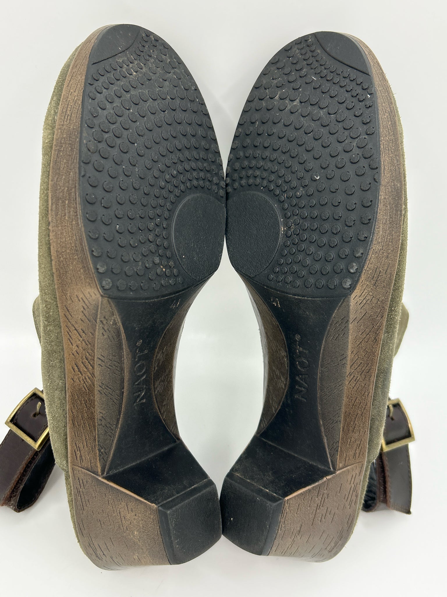 NAOT Size 10 OLIVE Women Clogs